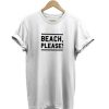 Beach Please Logo t-shirt
