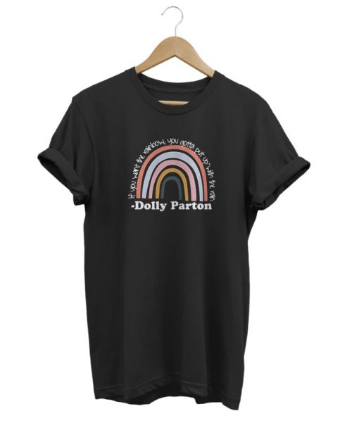 Dolly Parton Rainbow t-shirt