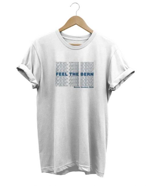 Feel The Bern Letter t-shirt