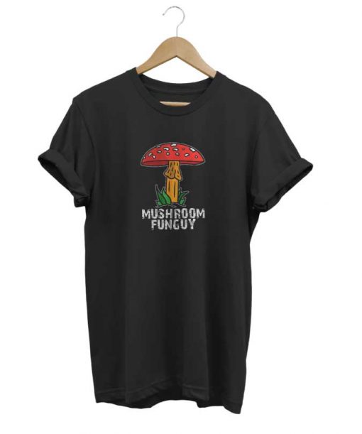 Mushroom Fun Guy t-shirt