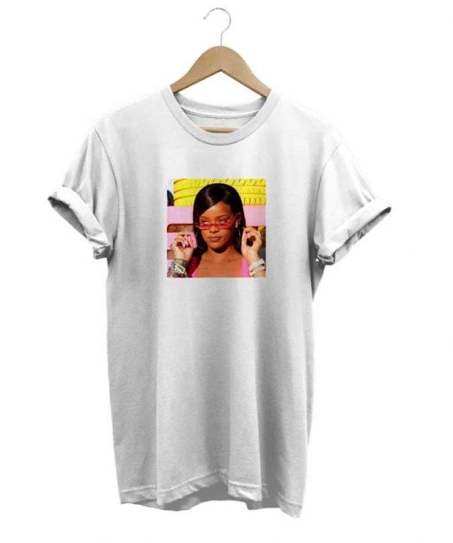 Rihanna Pink Sunnies t-shirt