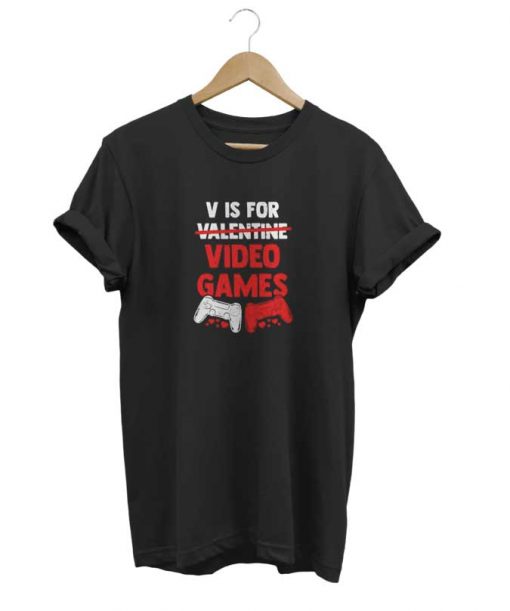 Video Game Valentine t-shirt