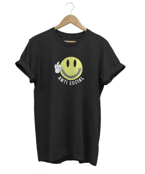 Anti Social Smiley t-shirt