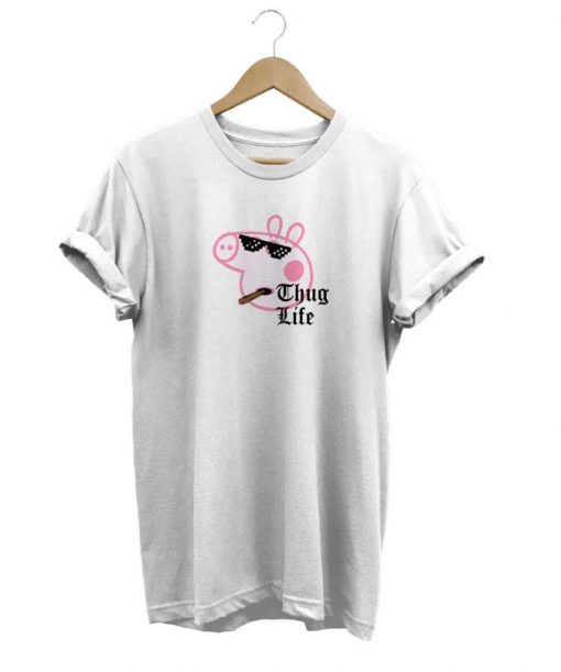 Peppa Pig Thug Life t-shirt