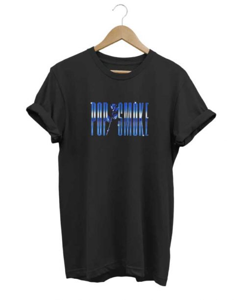 Pop Smoke Rose Blue t-shirt