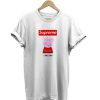Supreme Red Peppa Pig t-shirt