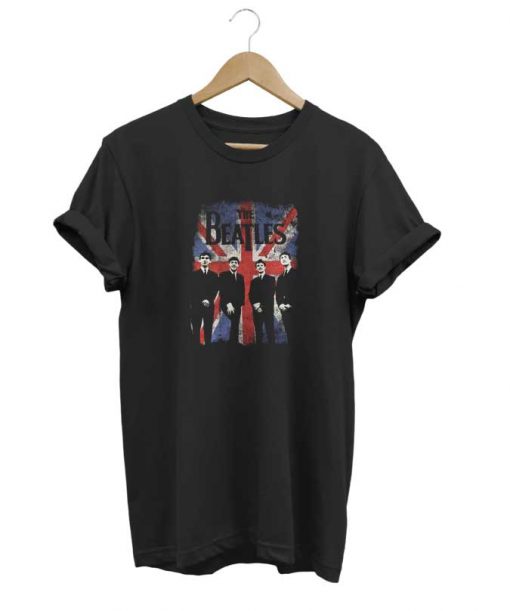 The Beatles Union Jack Distressed t-shirt