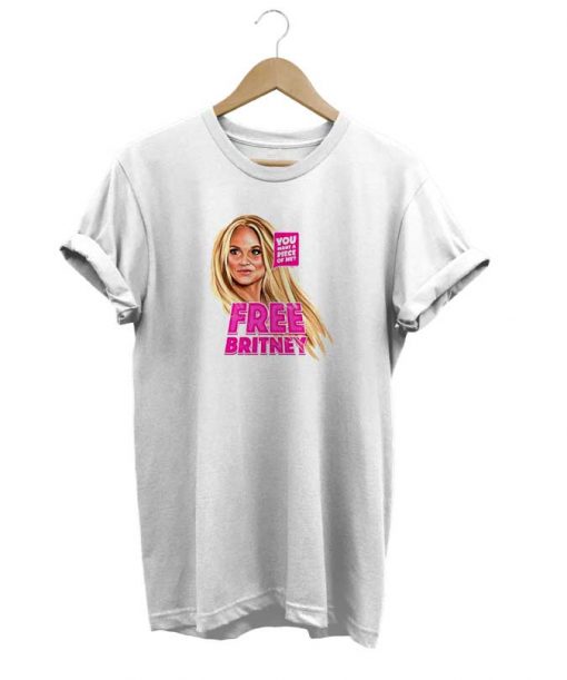 Free Britney Cartoon t-shirt