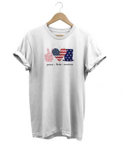 Peace Love America t-shirt