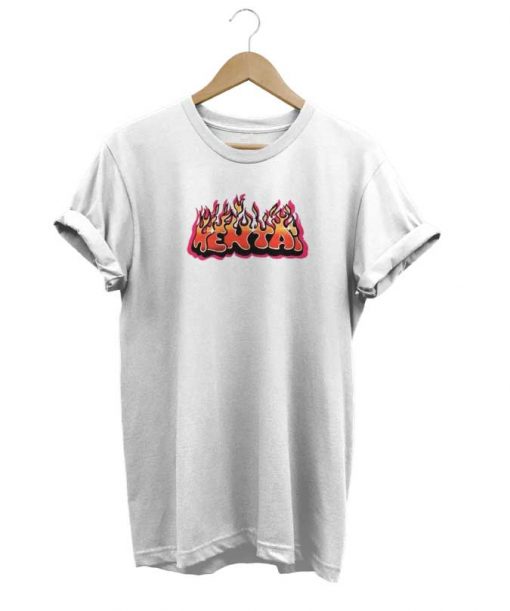 Hentai Graffiti Flames t-shirt