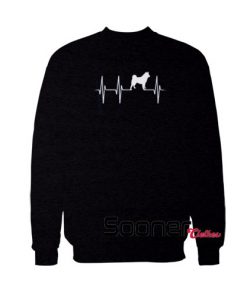Akita Dog Heartbeat Sweatshirt