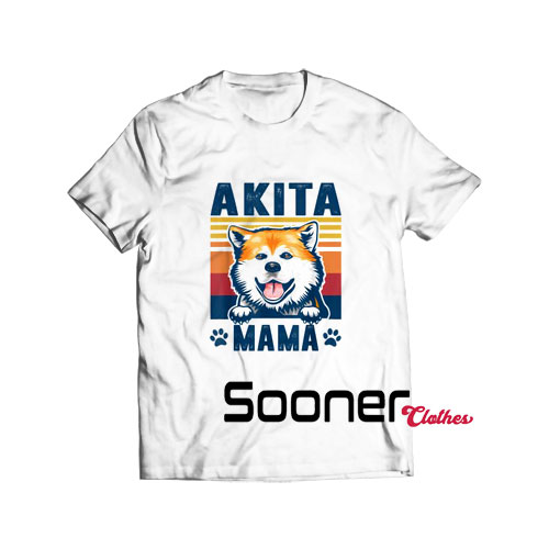 Akita Mama Dog t-shirt