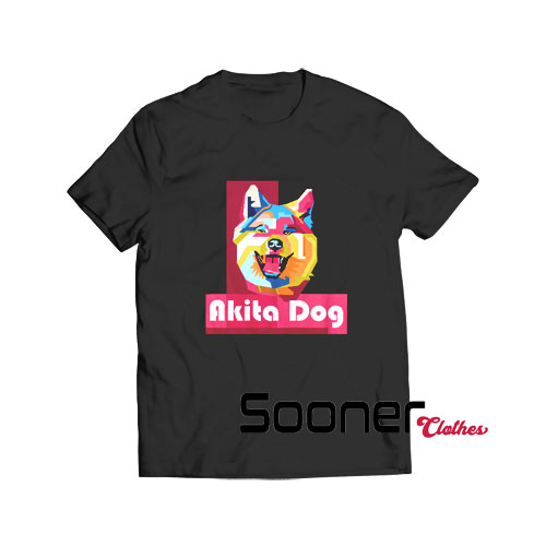 Akita dog t-shirt
