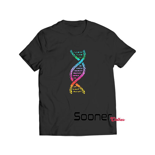 DNA Molecular World Genes t-shirt