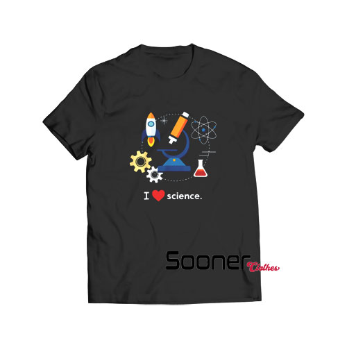 I Love Science t-shirt