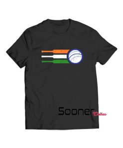 Indian Cricket Fan Flag t-shirt