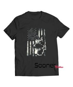 Patriotic German Shepherd t-shirt