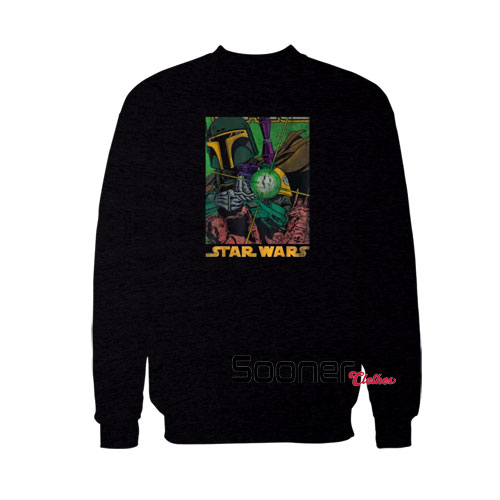 Star Wars Boba Fett Comics sweatshirt