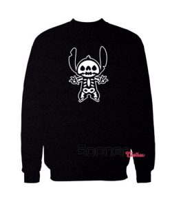 Stitch Halloween Skeleton sweatshirt