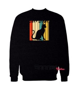 Vintage Siamese Cat sweatshirt