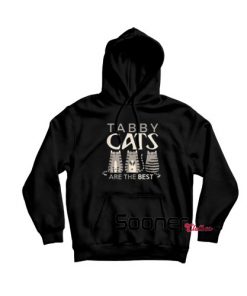 Cat lover tabby cat hoodie