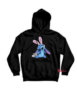 Disney Stitch Easter Bunny hoodie