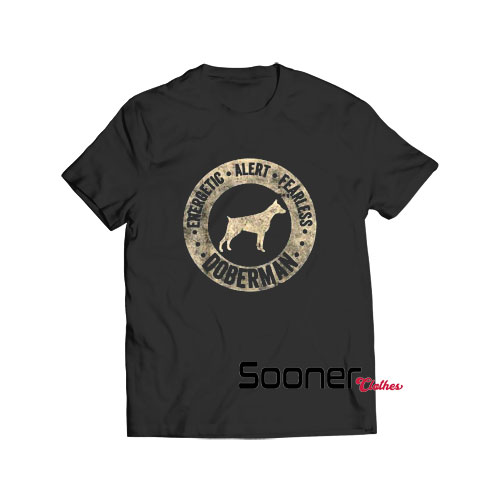 Doberman dog lover t-shirt