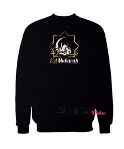 Eid Mubarak Arabic Calligraphy sweatshirt