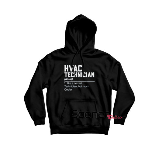 HVAC Technician Definition hoodie