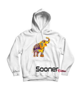 Happy Holi Elephant hoodie
