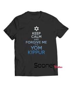 Keep Calm It's Yom Kippur t-shirt