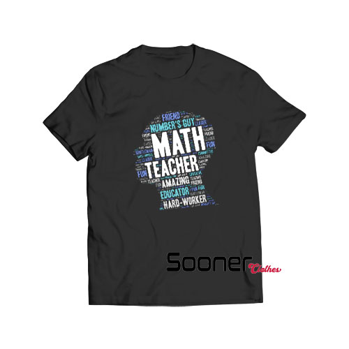 Math Teacher Male t-shirt