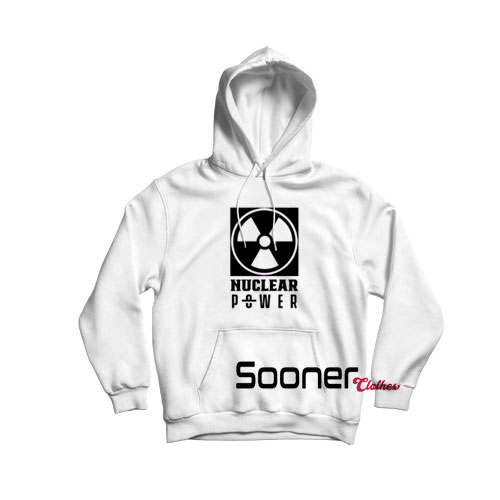 Nuclear power atom hoodie