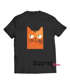 Orange cat with attitude t-shirt