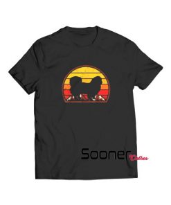 Pekingese Lover Sunset t-shirt