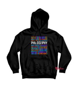 Philosophy Words Lover hoodie