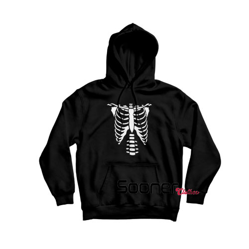 Skeleton Torso Halloween hoodie
