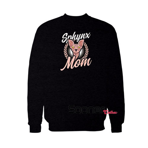 Sphynx Mom Cat sweatshirt