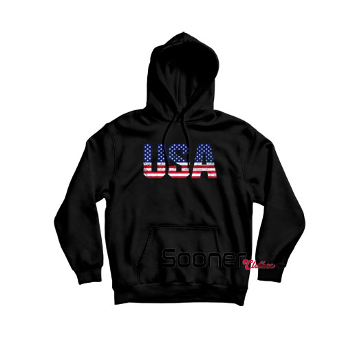 USA Flag Independence Day hoodie
