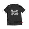 Yallah Definition t-shirt