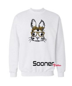 Bunny Leopard Easter Day sweatshirt