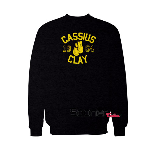 Cassius Clay 1964 sweatshirt