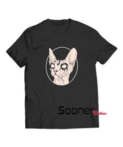 Death Metal Sphynx Cat t-shirt