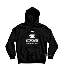 Economist Powered By Coffee hoodie