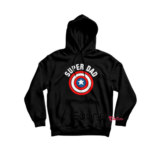 Father's Day Super Dad hoodie