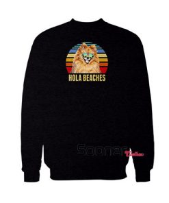 Hola Beaches Pomeranian sweatshirt