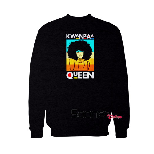 Kwanzaa Queen Melanin sweatshirt