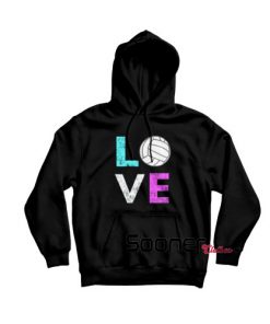Love Volleyball hoodie