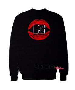 MTV Music Television Lips sweatshirt