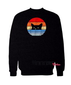 Retro Cat Lover sweatshirt